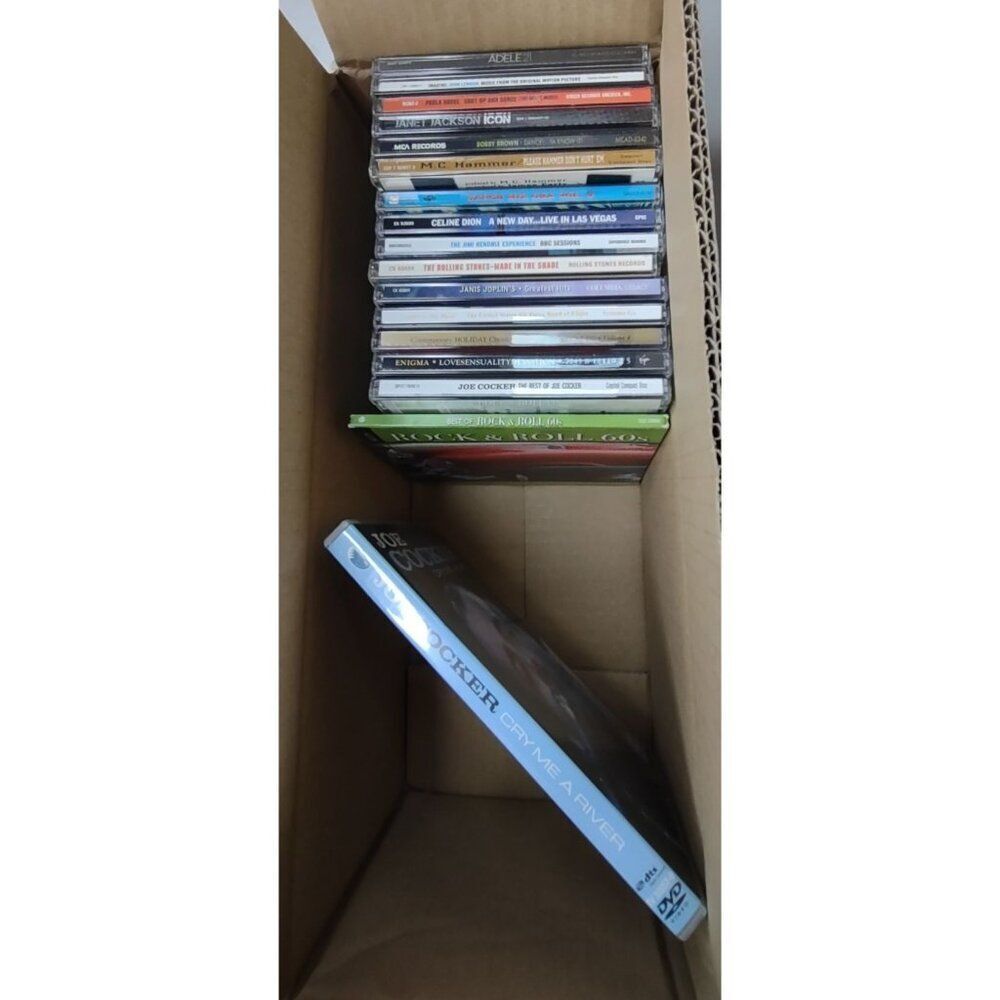 Lot of 16 CD's and 1 DVD (Joe Cocker) Dance and Rock Music